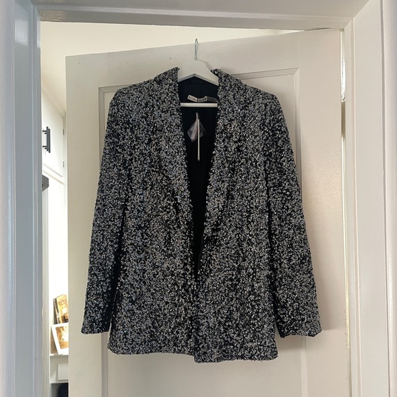 Alice + Olivia Sequin Blazer - Picture 2 of 4